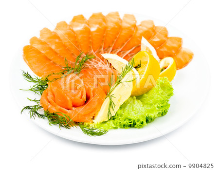 sliced smoked salmon 9904825