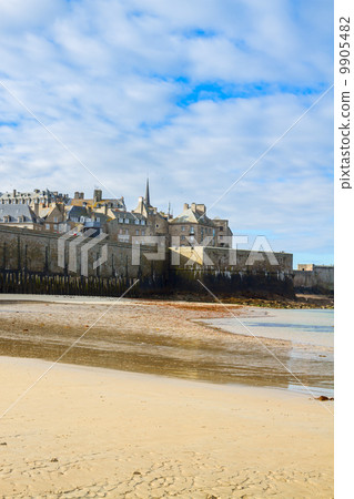 Saint-Malo City Wall , Brittany, France 9905482