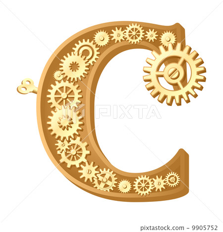 Mechanical alphabet 9905752