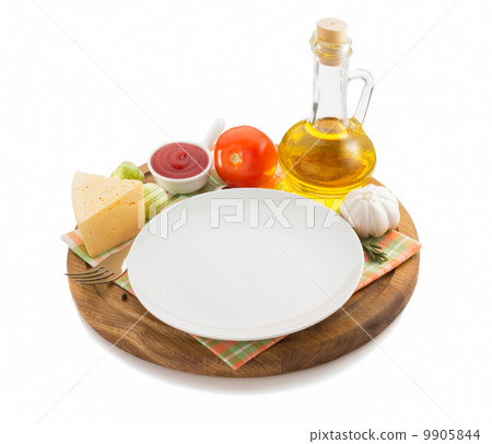 food ingredient at wooden tray 9905844