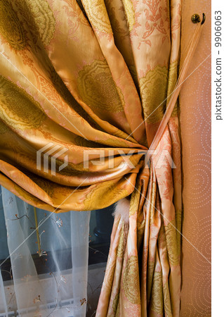 curtain with an ornament curtain with an ornament 9906063