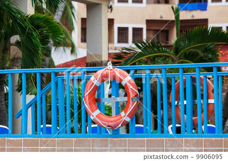 lifebuoy on a bridge 9906095