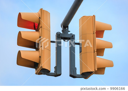 two traffic lights two traffic lights 9906166