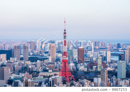 東京鐵塔·魔術時刻 9907253