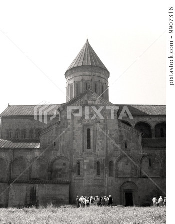 Mtskheta [Georgia], the Svetikhoveli cathedral of the former Soviet era 9907316