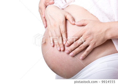 Lovely pregnant with her husband used hand touched torso Lovely pregnant with her husband used hand touched torso 9914555