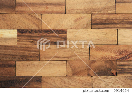 Wood blocks wall 9914654