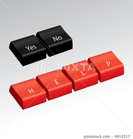 3D Computer Keys 9918517