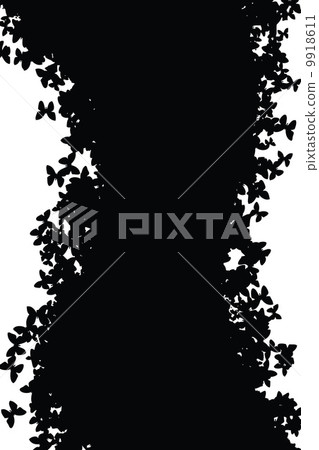 Butterflies Vector Layout 9918611