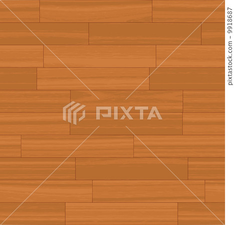 Seamless Wood Floor Vector 9918687
