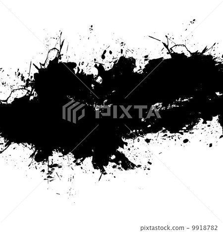 Black Paint Splatter 9918782