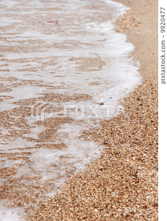 Soft wave of the sea on the beach Soft wave of the sea on the beach 9920477