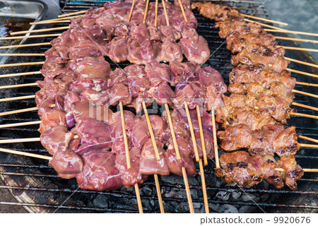 Grill liver and pork 9920676