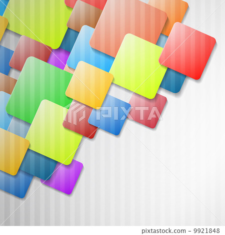 Colorful Vector Squares Background Colorful Vector Squares Background 9921848