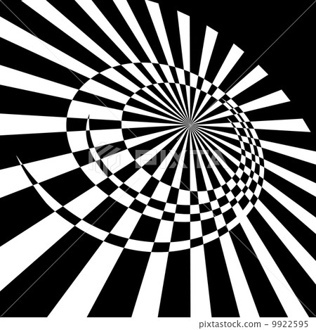 Abstract rotary movement. - Stock Illustration [9922595] - PIXTA