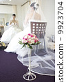 新娘花束和新娘 9923704