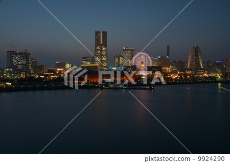 Night view of Yokohama Night view of Yokohama 9924290