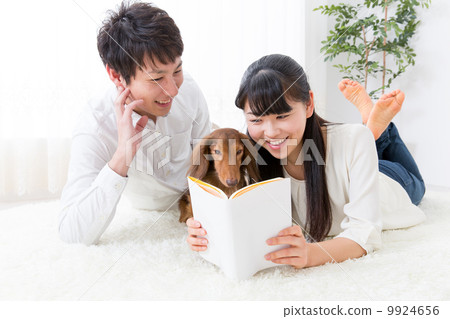 Pet and couple image Pet and couple image 9924656