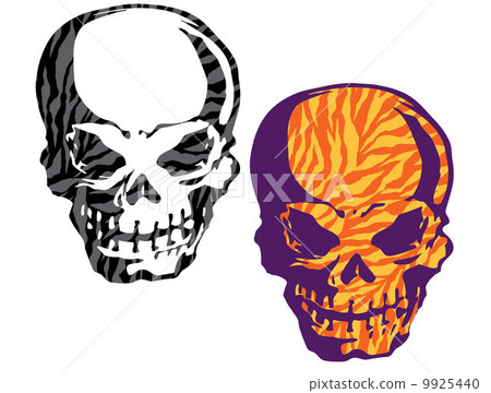 斑馬處理頭骨 9925440