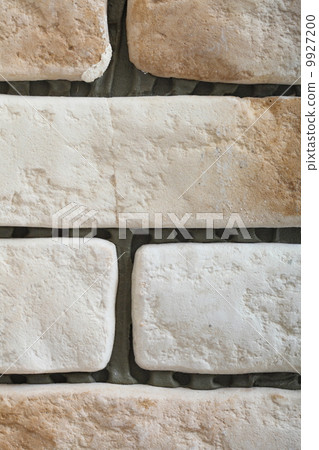 Renovation at home wall clinker tile as background Renovation at home wall clinker tile as background 9927200