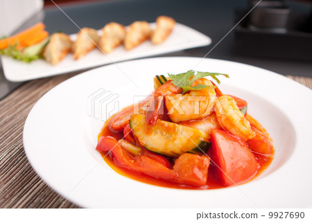Thai Sweet and Sour Shrimp 9927690