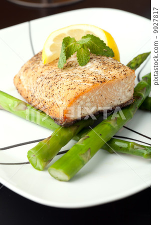 Alaskan Salmon Dinner Alaskan Salmon Dinner 9927817