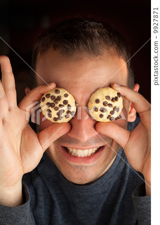 Man with Cookie Eyes Man with Cookie Eyes 9927871