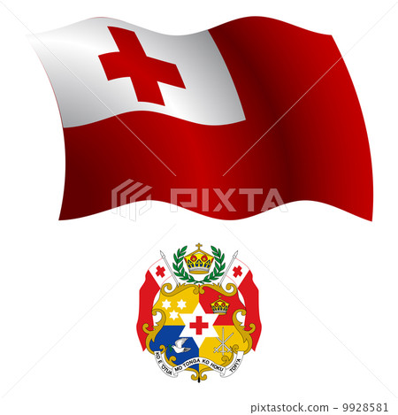 tonga wavy flag and coat tonga wavy flag and coat 9928581