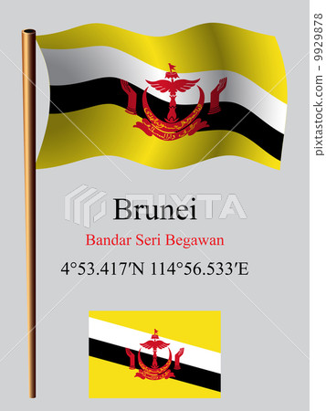 brunei wavy flag and coordinates brunei wavy flag and coordinates 9929878
