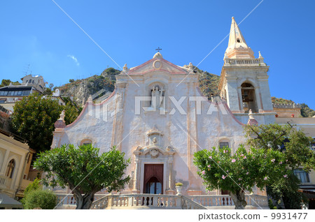 Church of San Giuseppe in Toarmina. Sicily, Italy 9931477