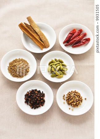 Indian food hall spice 9931505