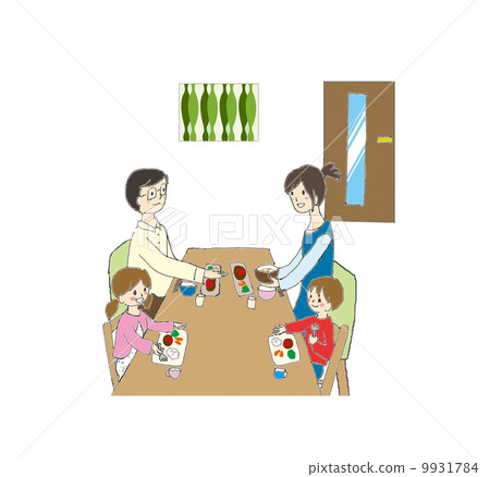 Dining with family Dining with family 9931784