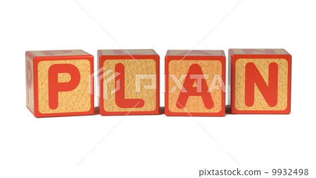 Plan - Colored Childrens Alphabet Blocks. Plan - Colored Childrens Alphabet Blocks. 9932498