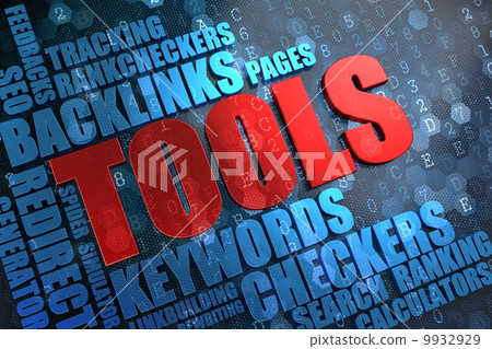 Tools - Wordcloud Concept. Tools - Wordcloud Concept. 9932929