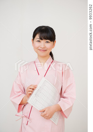 A young woman undergoing medical examination 9933262