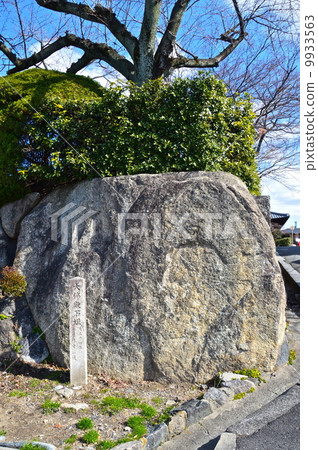 法光寺和大佛殿的石牆遺跡（京都市東山區茶屋町） 9933563