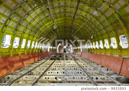 Airplane under maintenance 9933893