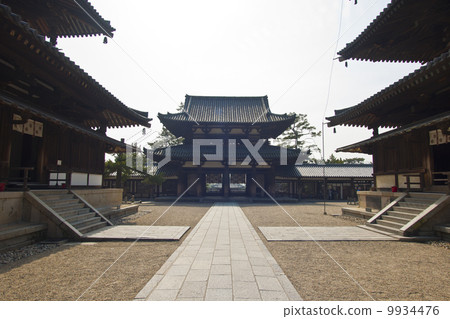 法隆寺門 法隆寺門 9934476