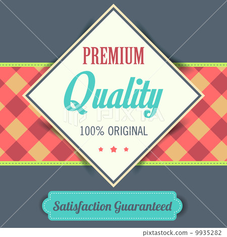Premium Quality poster, retro vintage design 9935282