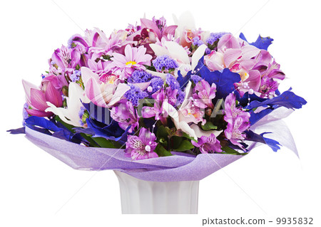 Bouquet isolated on white background. Bouquet isolated on white background. 9935832