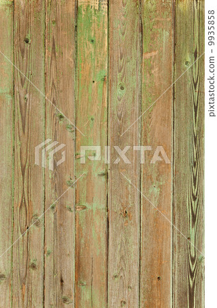 Old greeen wood plank background. 9935858