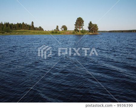 beautiful lake in Karelia beautiful lake in Karelia 9936390