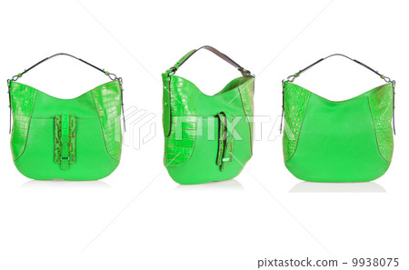 Elegant woman bag isolated on white Elegant woman bag isolated on white 9938075