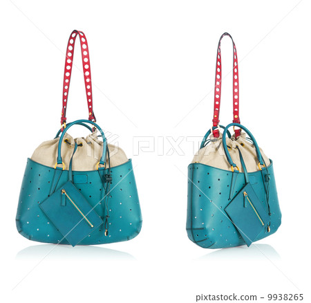 Woman bag isolated on the white background Woman bag isolated on the white background 9938265