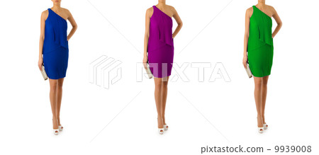 Woman fashion concept isolated on white 9939008