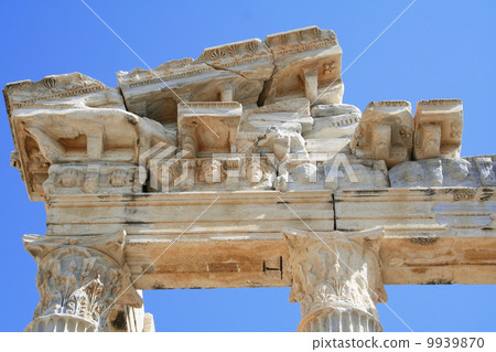 Turkey. Side. Ruins of a temple of Apollo Turkey. Side. Ruins of a temple of Apollo 9939870