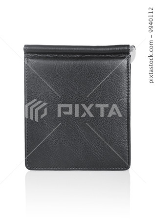 Leather wallet isolated on the white Leather wallet isolated on the white 9940112