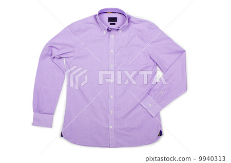 Nice male shirt isolated on the white 9940313