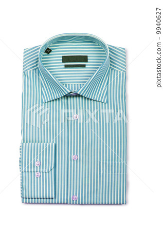 Nice male shirt isolated on the white Nice male shirt isolated on the white 9940627