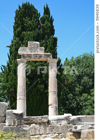 Greece. Kos island. Ruins Greece. Kos island. Ruins 9940839